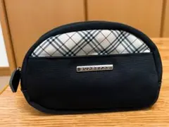 バーバリー ノバチェック ホースロゴ ミニハンドバッグ ナイロン