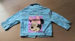 ミニーマウス デニムジャケット 100cm　ZARA