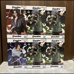 NARUTOナルト疾風伝 Grandista うちはサスケ カカシ フィギュア