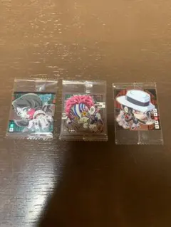 鬼滅の刃ウエハースシール　魘夢　猗窩座　鬼舞辻無惨