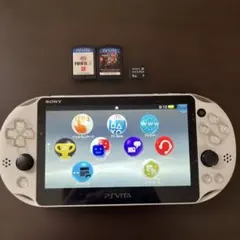 PS Vita 本体 ソフト2付きマインクラフト・FIFA15 8GBメモリ付