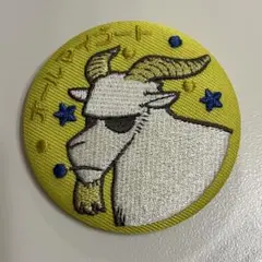 オールマイゴート アニマル刺繍バッジ ヒロアカ 缶バッジ