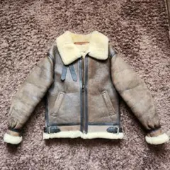 ムートン ミリタリージャケット