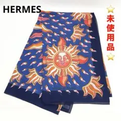 廃盤/不死鳥の神話/大判】HERMES モスリン ストール シルク 2017A