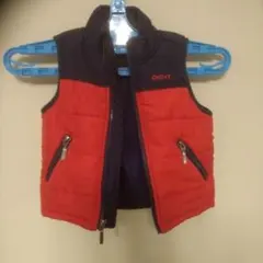 DKNY ダウンベスト 18M 赤/紺