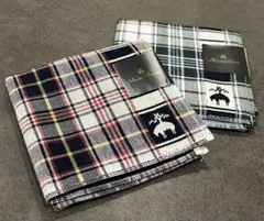 【新品】ブルックスブラザーズ ミニタオルハンカチ 2枚セット