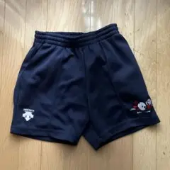 DESCENTE バレーボールパンツ ネイビー