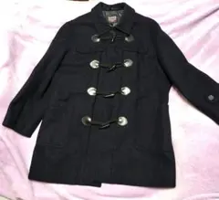 【値下】ネイビーのダッフルコート　Lサイズ