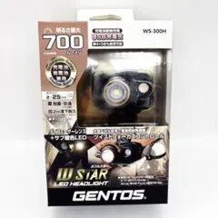 お値下げ不可！　ジェントス 700ルーメン LEDヘッドライトWS-300Ｈのサムネイル