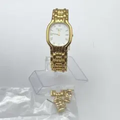 Christian Dior ディオール ゴールド 腕時計 余りゴマ有 新品電池のサムネイル