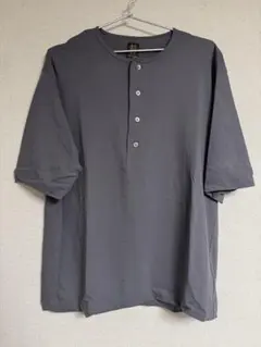 バトナー ヘンリーネック Tシャツ サイズ2 グレー 25年モデル タグ付きのサムネイル