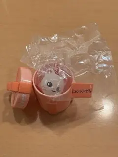 オレンジ カプセルトイ プラスチックカプセル