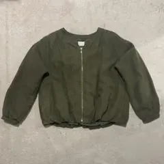 chocolat affine レディース　ブルゾン　 ジャケット　オリーブ