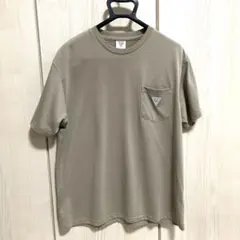 【新品未使用】F.L.E EDWIN ポケットTシャツ ベージュ Mのサムネイル