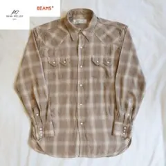 REMI RELIEF × BEAMS PLUS 別注 ウエスタンシャツ S
