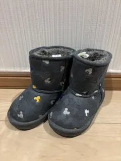 ミッキー　ディズニー　ムートンブーツ　14㎝