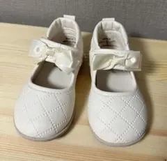 cotolli ホワイトキルティング　フォーマルシューズ　14㎝