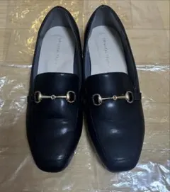 ORiental TRaffic スクエアトゥビットモチーフローファー