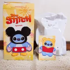 POPMART　ディズニー　スティッチ　ぬいぐるみペンダント　プーさん