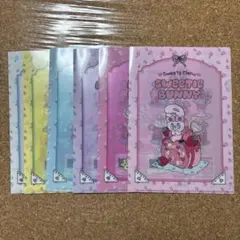 カラフルクリアファイルセット 6枚