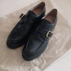 COLE HAAN コインローファー ブラック 24 cm 厚底 - メルカリ