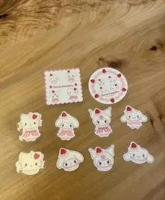 サンリオ いちごホイップケーキシール　おすそ分け10枚