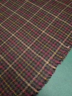 （CQ11910）約148cm幅×約1.5m・冬物のウール生地