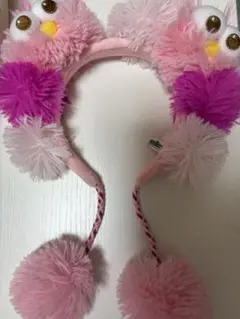 USJ ポンポン付きカチューシャ ピンク