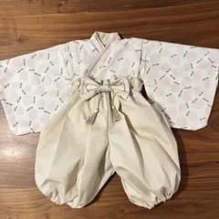 【値下げ中】ハンドメイド袴《90cm》ピンク花柄