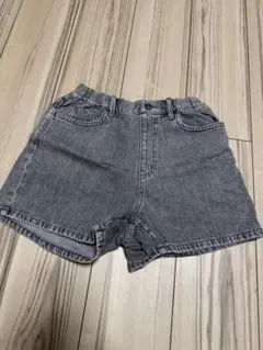 UNIQLO ユニクロ キッズ デニム ショートパンツ 150cm 美品
