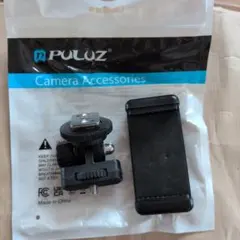 PULUZ コールドシュー雲台 スマホホルダー