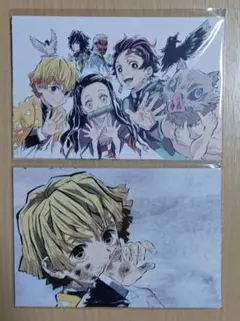 鬼滅　幕間画　ポストカードセット