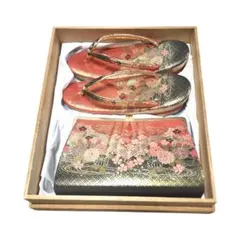 和装用バッグと草履のセット　振袖　成人式　きもの　帯　和服　和装