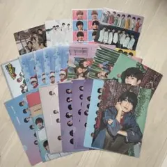 なにわ男子　クリアファイルセット　20枚セット　ローソン　チケットファイル