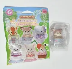 シルバニア　どきどきコレクション赤ちゃんティータイム　シカの赤ちゃん