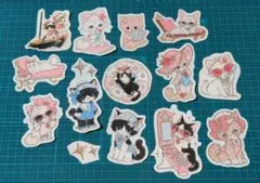 indigo_mg様♥激かわ　アニマル　ダイカット 素材セット コラージュのサムネイル