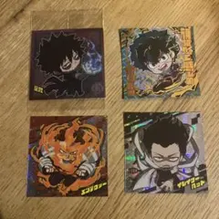 ヒロアカ　ウエハースシール　4枚セット