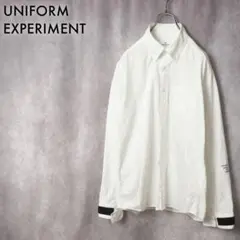 ユニフォームエクスペリメント｜18AW ベルクロカフBDシャツ（３） 2026年最新】uniform experiment カラーデザイン：ボタンダウン(BD