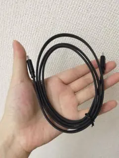 平型USB Type-Cケーブル 約1m柔らかい発泡材外皮カーングレーマット質感