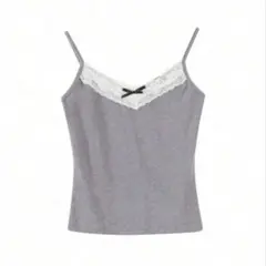 SHEIN キャミソール グレー