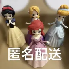 ディズニープリンセス フィギュア シンデレラ　アリエル　ガチャ　ラプンツェル