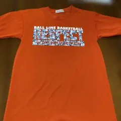 BALL LINE バスケットボール Tシャツ オレンジ