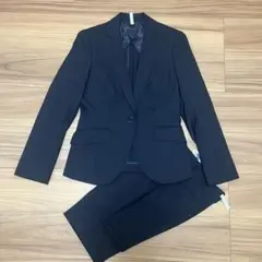 スーツカンパニー ダークネイビー ストライプ ビジネススーツ