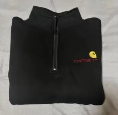 Carhartt 黒 ジップアップ スウェットMのサムネイル