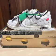 NIKE off-white ナイキ × オフホワイト ダンクロー　LOT 20 Nike x Off-White Dunk Low 'Lot 20 of 50' DJ0950-115