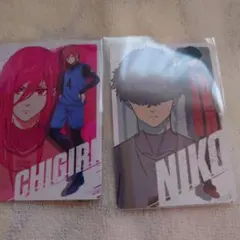 ブルーロック　トレーディングカード　千切豹馬　二子一揮