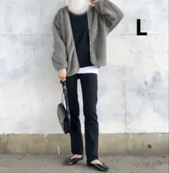 カーディガン フリースジャケット