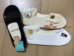 チュチュアンナ　ソックス3足セット（黒・クリーム・白）