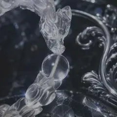 幸運のときめきブレスレット約18cm❣️シルバー925 ダンシングドラゴン