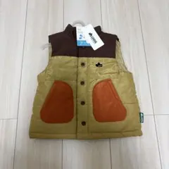 新品 タグ付 LOGOS ベビーダウンベスト 90cm